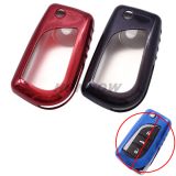 For Toyota TPU Red color protective key case  MOQ:5PCS