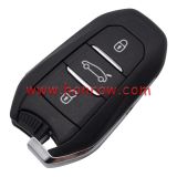 For Peugeot 3 button remote key blank