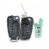 For Audi A1 TT 3 button remote key with ID48 chip 434mhz  HLO DE 8XO 837220D Hella 5F A 010 659 70  204Y11000400