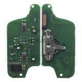 For Peugeot ASK 2 button flip remote control with 433Mhz PCF7941 Chip for 307&407 Blade (Before 2011 year)