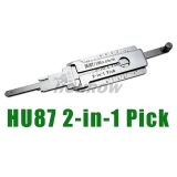 Original Lishi HU87 for Suzuki lock pick and decoder  together 2 in 1 genuine with best quality