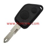 For Peu 2 button remote  key blank 206 blade (Without Battery Place)
