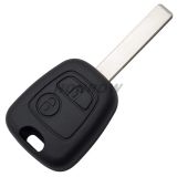 For Cit 2 button remote key blank with 407 key blade (No logo)