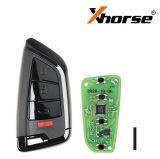 Xhorse XSKF21EN Smart Remote Key Memoeial Knife Style 4 Buttons 