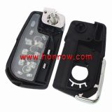 For Toyota 2+1 button Remote key blank(Only one blade for the key shell, you can choose the blade needed. )