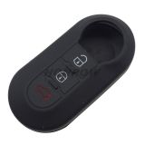 For Fiat 3 button Silicone case (black color) (MOQ:5pcs)