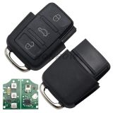 For V 3 Button remote control 1KO959753N 433MHZ
