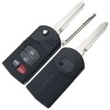 For Maz 3+1 button remote key shell