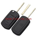 For Land 3 button  flip remote key blank without Logo (high quality）(Fo style)