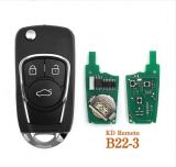 KEYDIY Remote key 3 button B22 for KD900 URG200 KDX2 KD MAX