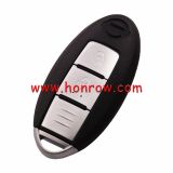 For Nissan 2 button remote key blank with smart key