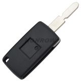For Cit 406 button 3 button flip remote key blank with trunk button ( NE78 Blade - Trunk - No battery place )