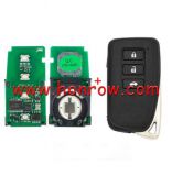 Lonsdor 8A Universal Smart Car Key for Toyota Lexus 3 button Universal Smart Key for K518 and KH100