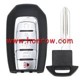 For Infinite 4+1 button keyless go Smart Remote key with FSK 433MHZ NCF29A1M / HITAG AES / 4A CHIP FCC ID: KR5TXN7 / S180144708