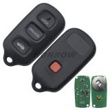 For To 3+1 button remote key with 315mhz  FCC:GQ43VT14T