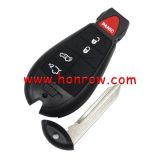 For Chry 4+1 button remote key with 315Mhz PCF7941 Chip FCCID:M3N5WY783X