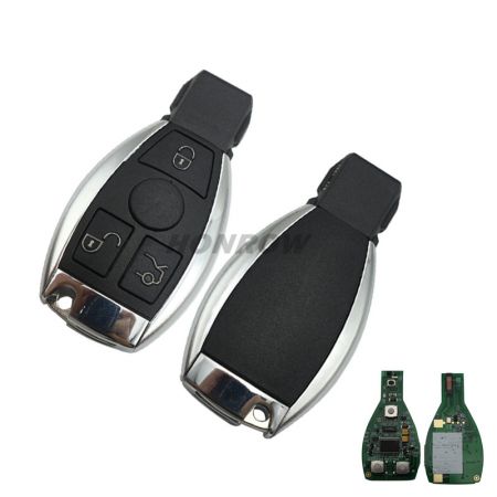For  Be hot sale BE Type Nec Processor 3 button remote  key with 433MHZ