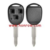 For High quality Toy 3 button remote key blank with TOY41 blade