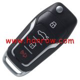 KEYDIY B12-3+1 button remote key shell without key blade