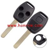 For 3 button remote key blank for Ho （with chip groove place)
