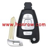 For Hyundai 4 button Keyless Go Smart key with 433MHz ID46 PCF7952 chip P/N: 95440-3J500 / 95440-3J501 FCC ID: SY5SVISMKFNA04  For Hyundai Veracruz 2007-2012