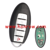 For Infinite 4+1 button remote key with 433.92MHz 4A Chip  FCC ID: KR5S180144014 IC:7812D-S180204