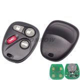 For Bu 3+1 button remote key With 315Mhz