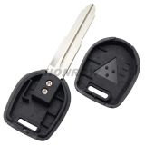 For Mit transponder Key shell with left blade Without Logo