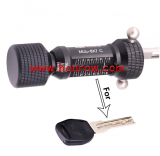 AKK Tool MUL-8X7 C Locksmith Tool MUL-8X7 C :For 8/ 7 Beads Crescent Key Mortise Lock