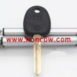 For Hyundai transponder key blank With Left Blade