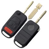 For Be 3+1 Button Flip Remote Key Blank with 4 track blade (No Logo)
