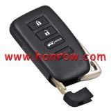 For Lexus 3+1 button modified remote key blank 