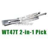 Original Lishi WT47T 2 in 1 lock pick and decoder  together with best quality