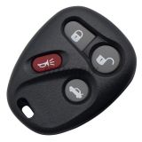 For G 3+1 button remote key blank Without Battery Place
