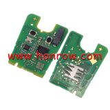 For Opel 2 button remote key with 433mhz, chip: GM(Hitag2）the PCB is original 5WK model