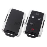 For Chev black 5 button remote key shell, the side part is white