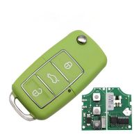 Standare remote key B01-Luxury 3 button remote key for KD300 and KD900 to produce any model remote green color