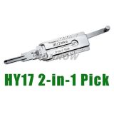 Original Lishi 17 for  Hyudai Verna car lock pick and decoder  together  2 in 1 genuine with best quality