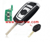 For BMW CAS2 system 4 button remote key with HU92 blade with PCF7946 Chip 433mhz 