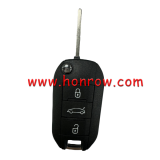For Peugeot 3 button remote  Key Shell with VA2 307 blade TRUCK BUTTON