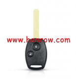 For Honda 2 button remote key with 433Mhz  ID46 chip FCCID:N5F-S0084A