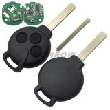 For Benz hot sale 3 button remote key with 433mhz