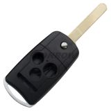 For ac 3+1 button flip remote key shell