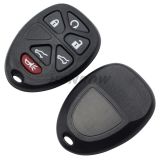 For Bu 5+1 button remote key blank With Battery Place