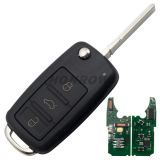 For V Touareg 3+1 button remote key with 433Mhz (With Keyless function)