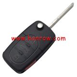 For V 3+1 button remote key blank with panic (1616 battery Small battery)