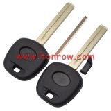 For Le transponder key blank with  Toy40 blade  long blade