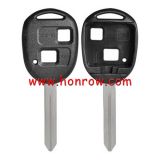 For High quality Toy 2 button remote key blank with TOY47 blade