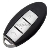 For Nis 3 button remote key blank with smart key