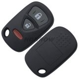 For Suz 3 button remote key blank
